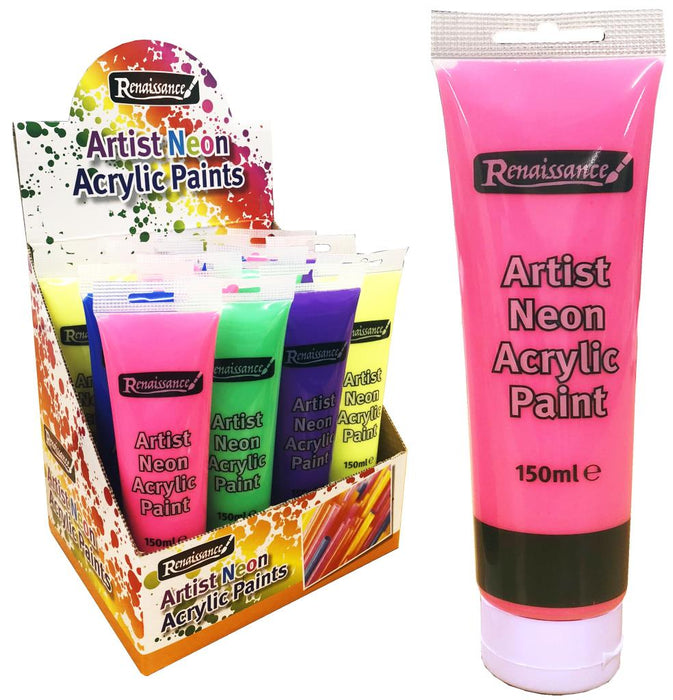 Create It Acrylic Paint Neon Collection - Vibrant Colors for Expressive Artwork