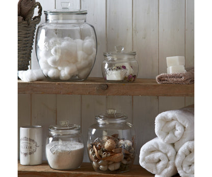 Premium Universal Push Top Storage Jar 4 Litre | Keep Your Essentials Fresh.