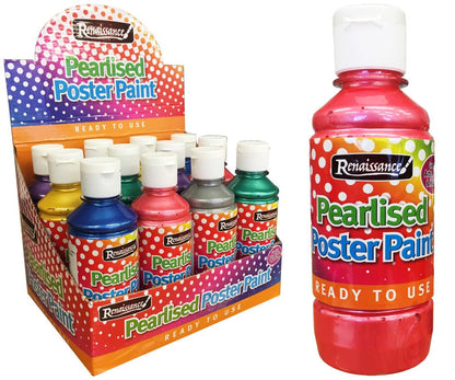 Create It Pearlised Poster Paint - Vibrant and Shimmering Colors for Artistic Masterpieces