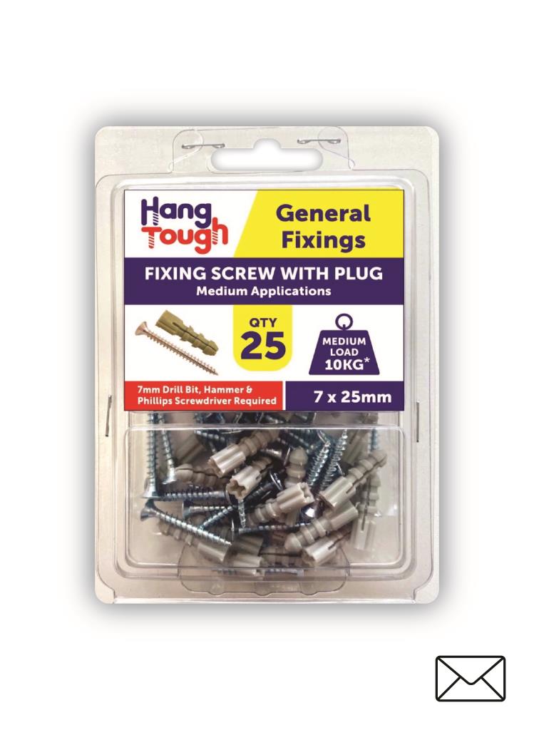 HT Fixing Plugs (Grey) - Secure and Reliable Anchors for Your Projects