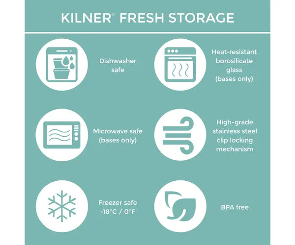 Organisez-vous avec Fresh Storage 0,75 Litre | Gardez vos aliments frais et rangés.