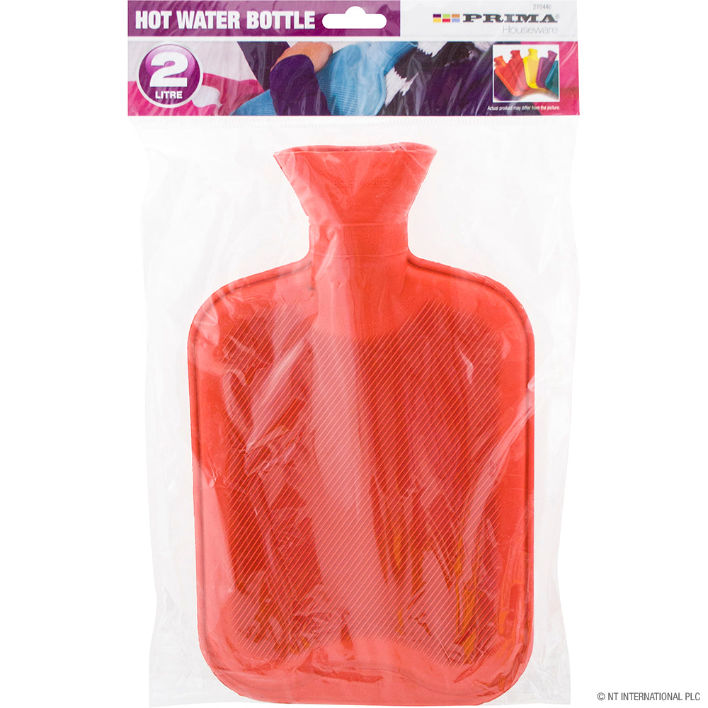 2L Hot Water Bottle in Assorted Colors