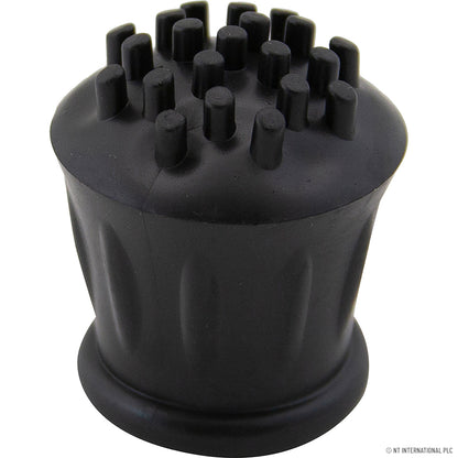 Set of 100 - 25mm Black Chair Ferrules - Premium Quality Furniture Leg Caps for Floor Protection