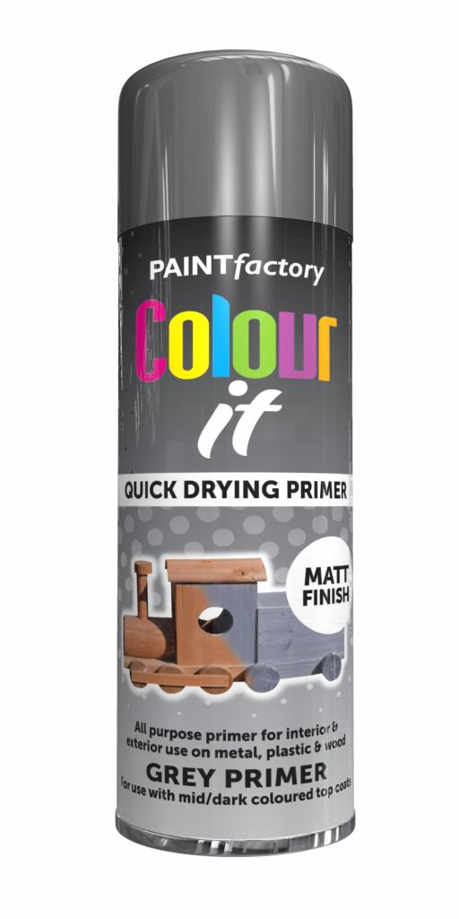 À PEINDRE - Primaire gris 250ml pour une préparation de surface parfaite