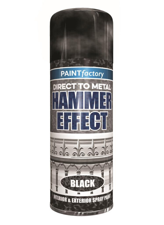 Peinture aérosol noire effet martelé PF – Finition professionnelle pour un revêtement durable et élégant