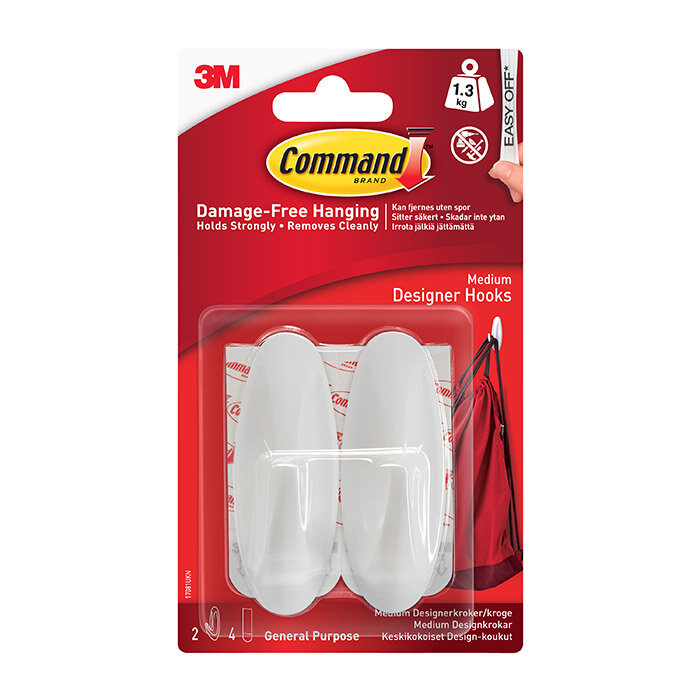 Crochets moyens Command Designer 17081