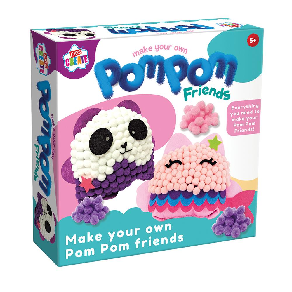 Kids pompom friends