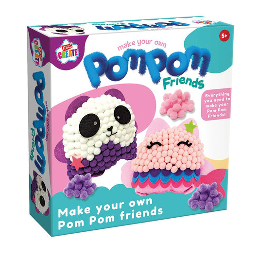 Kids pompom friends
