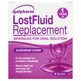 Galpharm Lost Fluid Replacement Sachets 6's SA407H9