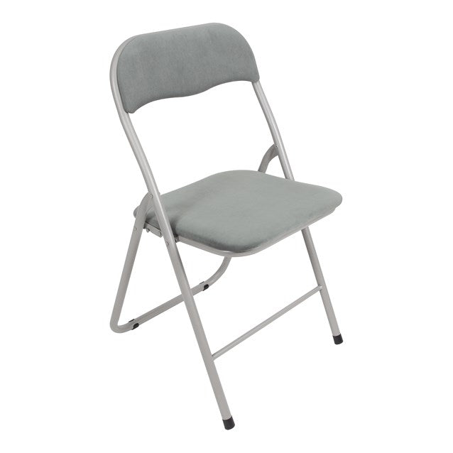 Velvet Grey Paris Fold-up Chair
