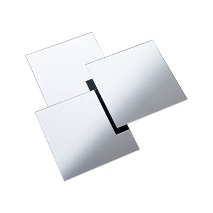 3pk Self Adhesive Mirrors - Square Large