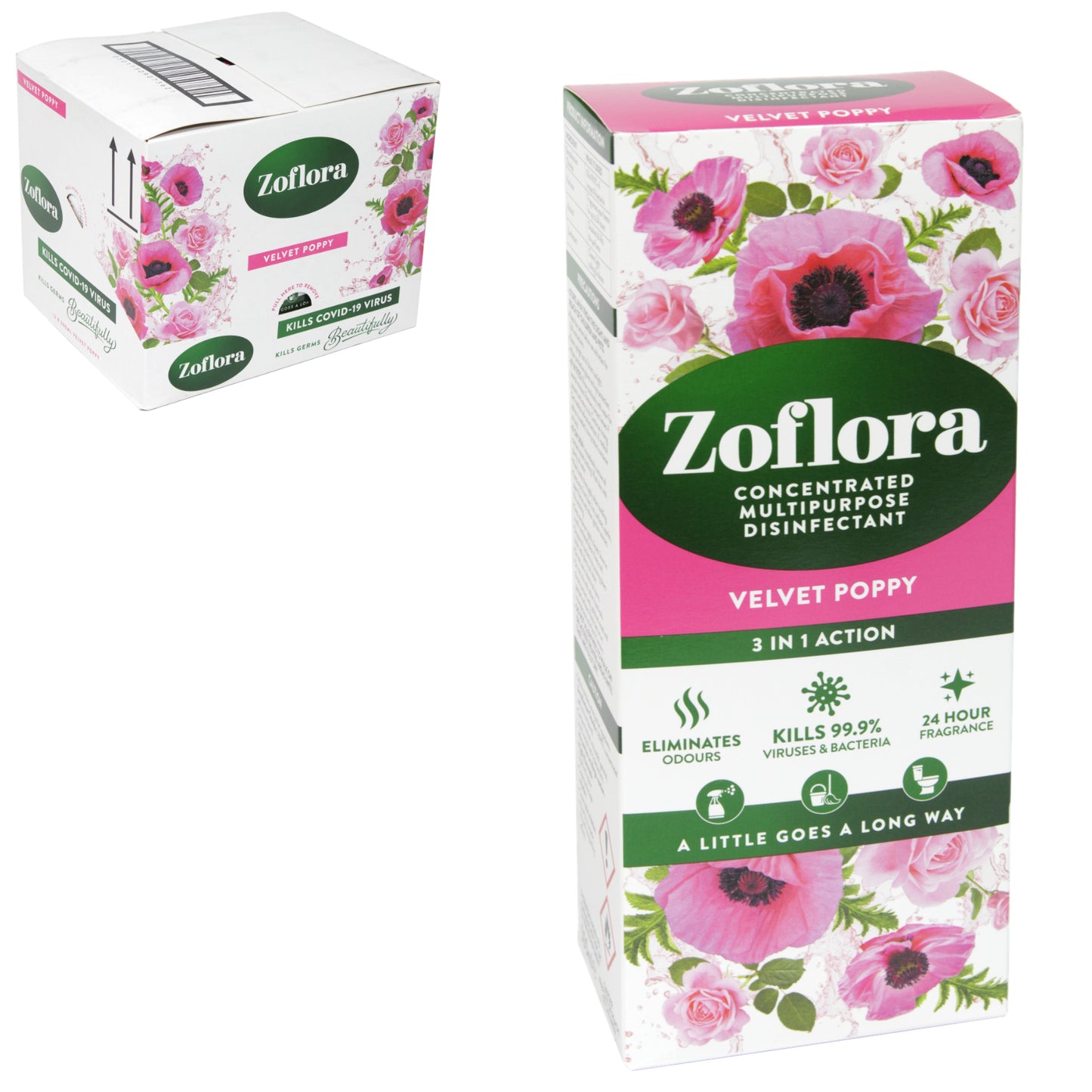 Zoflora Velvet  Poppy 500ml 173526