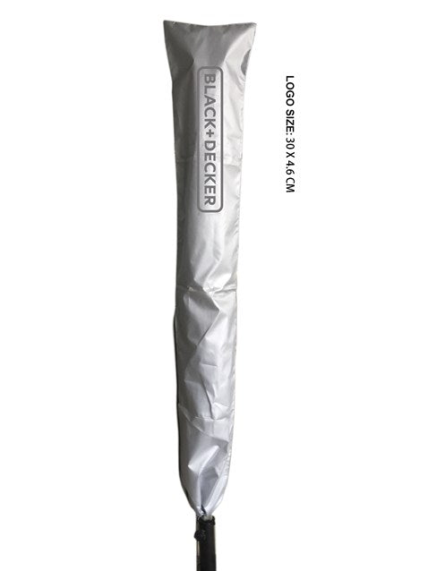Séchoir étendoir parapluie B+D 50m en aluminium, 1,8 m de haut