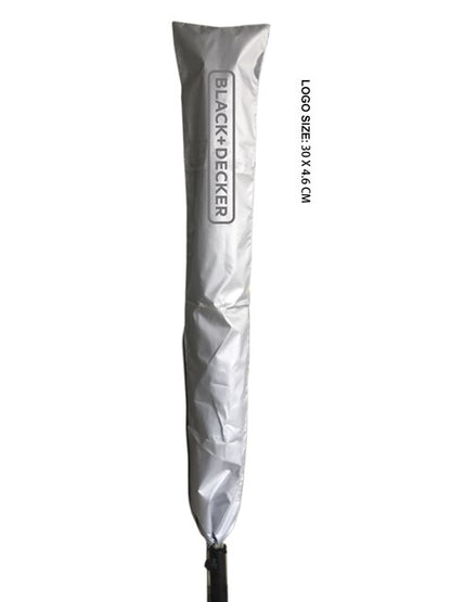 Séchoir étendoir parapluie B+D 50m en aluminium, 1,8 m de haut