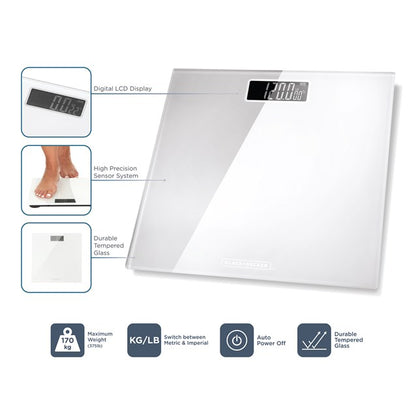 B+D Bathroom Scales White