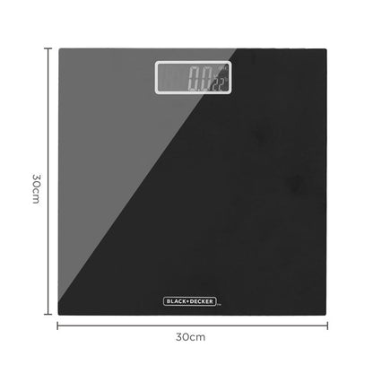 B+D Bathroom Scales Black