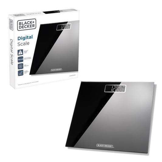 B+D Bathroom Scales Black