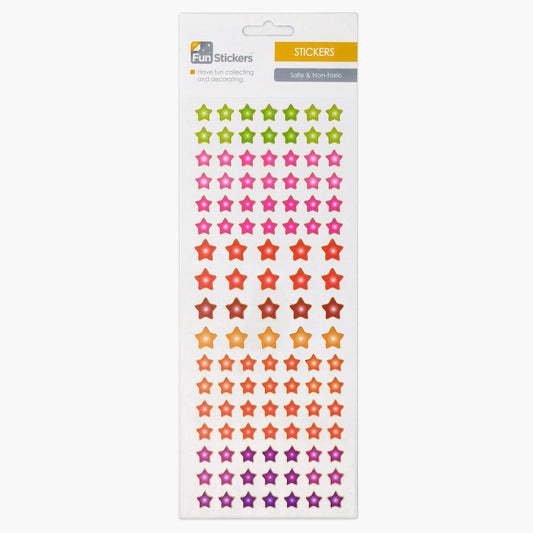 Fun stickers Stars Multicolor