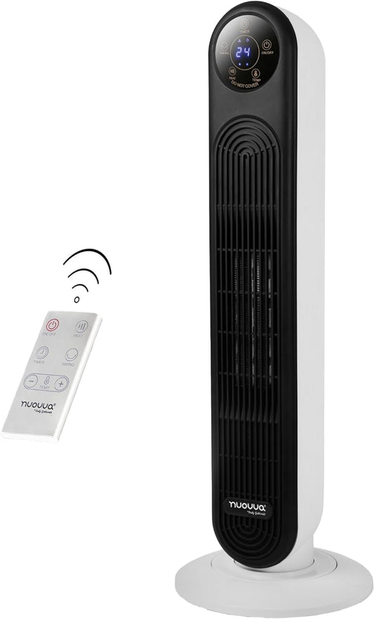 Chauffage tour céramique StayWarm 2000 W avec télécommande