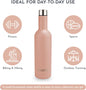 Zento Zenith Peach Vacuum Bottle Stainless Steel 750ml