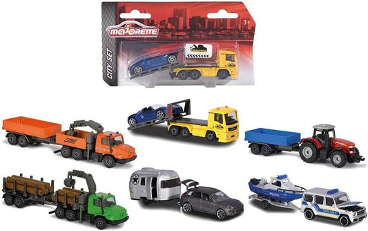 Majorette Trailer Assortment, Die-Cast Vehicle