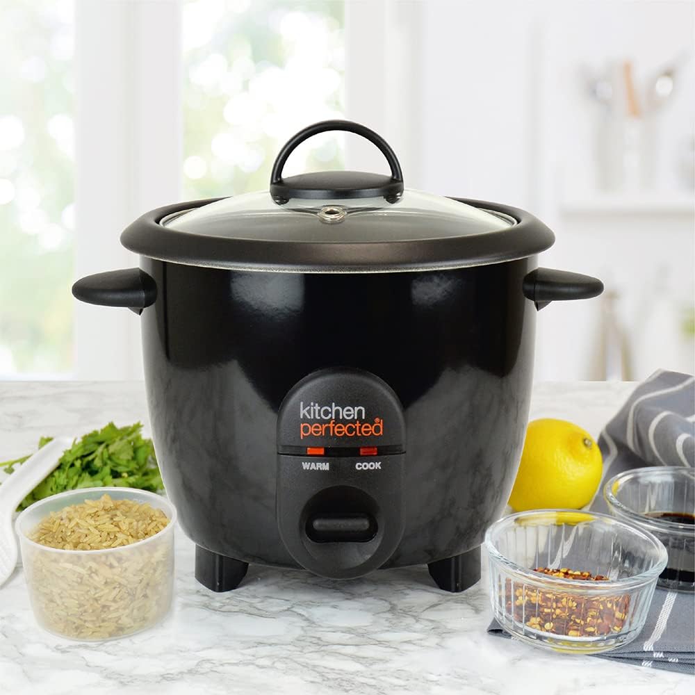 KitchenPerfected Cuiseur à riz automatique 350w 0.8Ltr - Noir (IUEG)