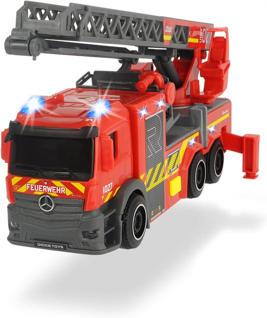 DICKIE TOYS City Fire Ladder Truck Mersedes Benz 23 cm