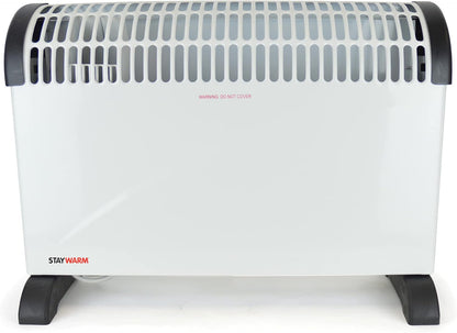 Convecteur StayWarm 2000 W avec ventilateur intégré - Blanc