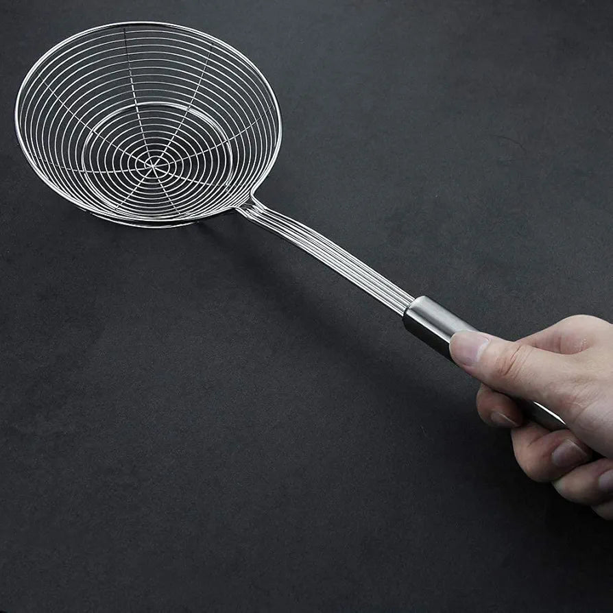 ÉCUMOIRE EN FIL D'ACIER INOXYDABLE 17CM