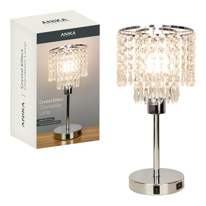 Lampe de table en cristal
