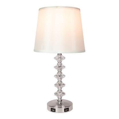 Lampe effet cristal tactile