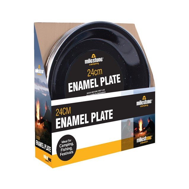 MILESTONE ENAMEL 24CM PLATE