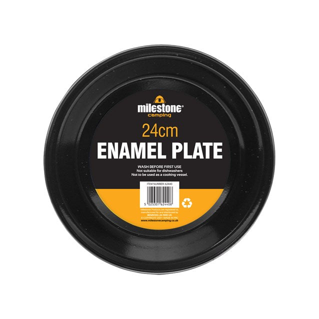 MILESTONE ENAMEL 24CM PLATE