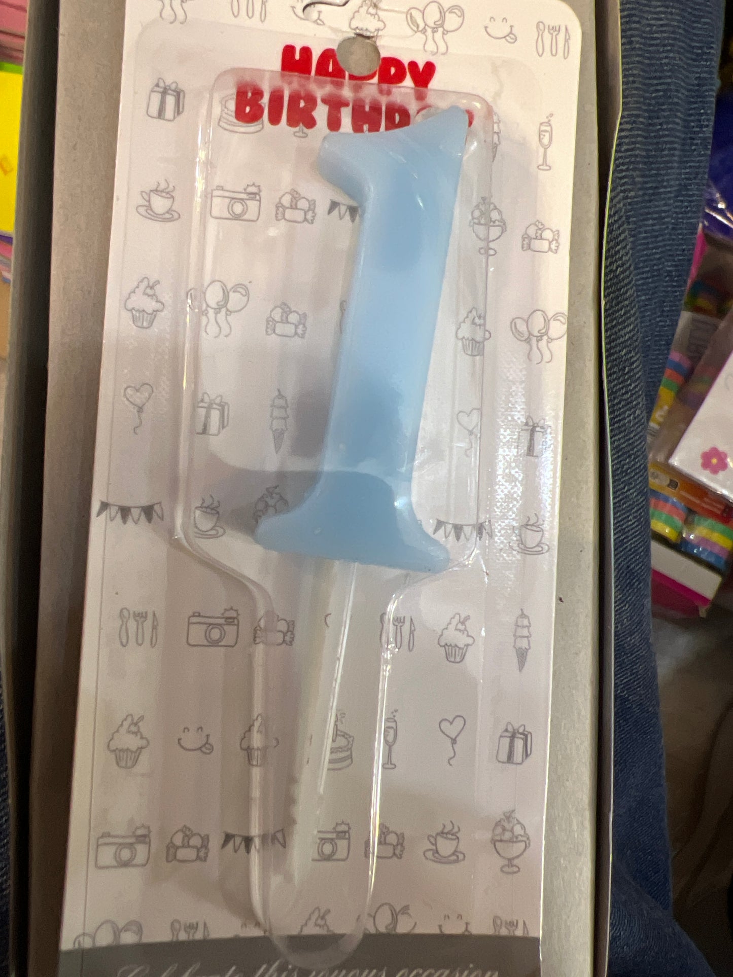 Bougies numérotées