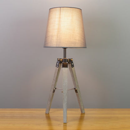 Lampe de table trépied Parlak - Gris