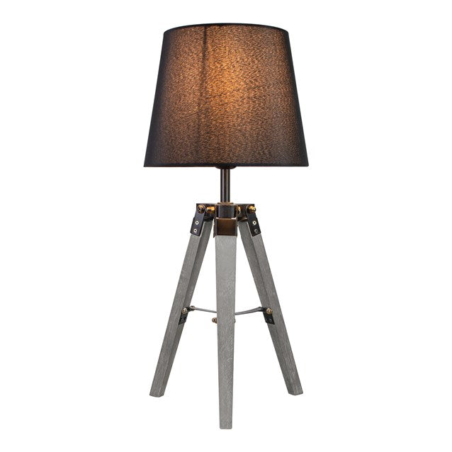 Lampe de table trépied Parlak - Noir
