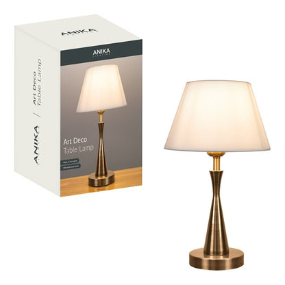 Lampe Art Déco avec interrupteur ; câble de 1,5 m