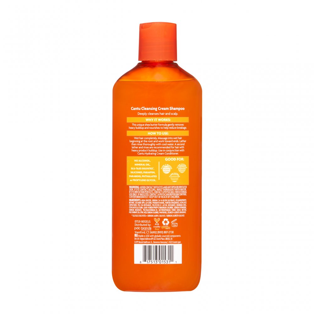 CANTU SULFATE-FREE CLEANSING SHAMPOO