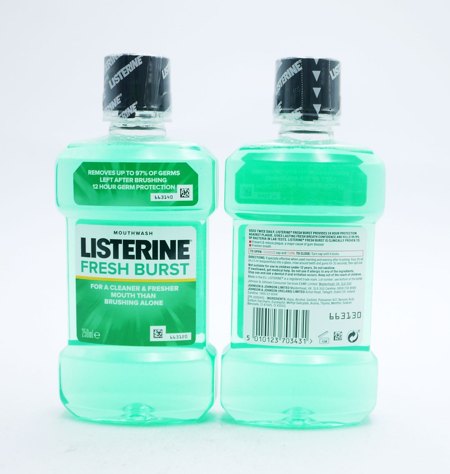 LISTERINE MOUTHWASH FRESH BURST 250ml