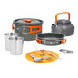 11PC Aluminium Camping Cookware Kit