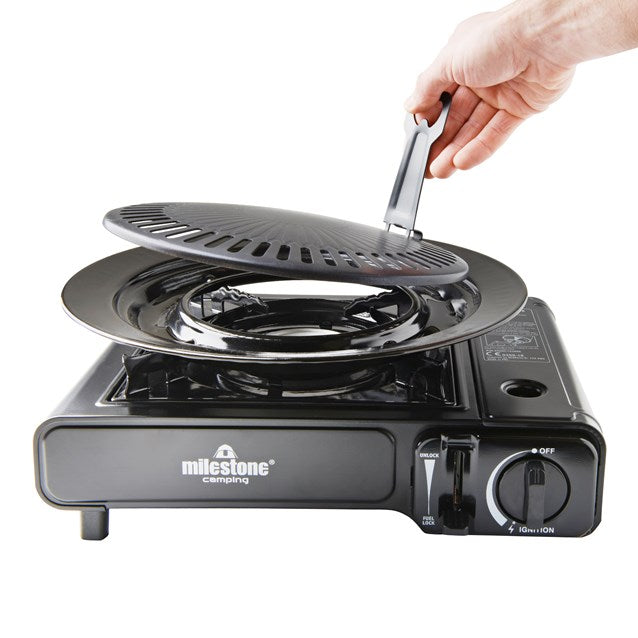 Non-Stick Grill Plate - Portable & Electric Stoves