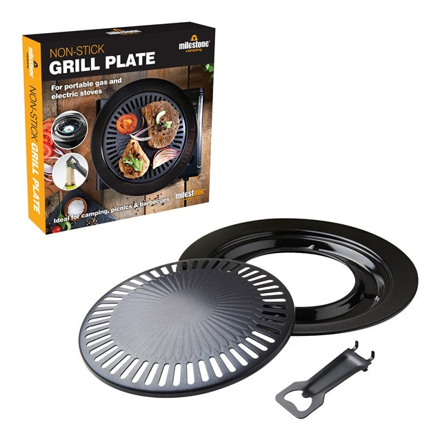 Non-Stick Grill Plate - Portable & Electric Stoves