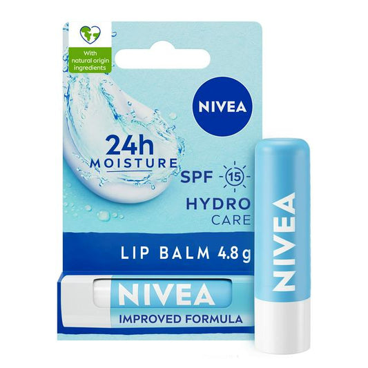 Baume à Lèvres Nivea Hydro Care FPS15 4,8g