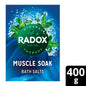 Radox Bath Salts 400gm Muscle Soak