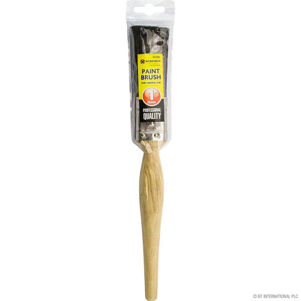Pinceau de précision 25 mm – Manche en bois durable pour des détails fins et une maîtrise artistique