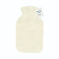 2L Cream Faux Fur Hot Water Bottle