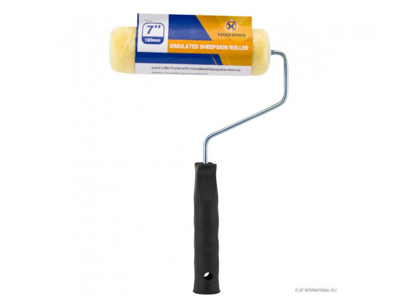 ROULEAU DE PEINTURE MARKSMAN 7" EN PEAU DE MOUTON SYNTHÉTIQUE