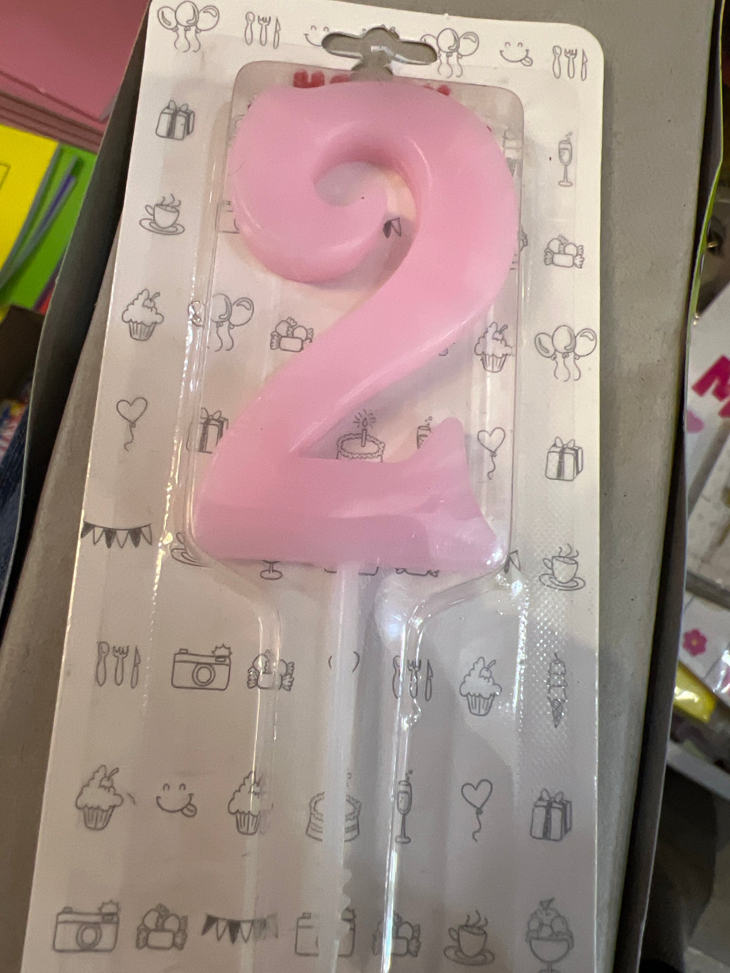 Bougies numérotées