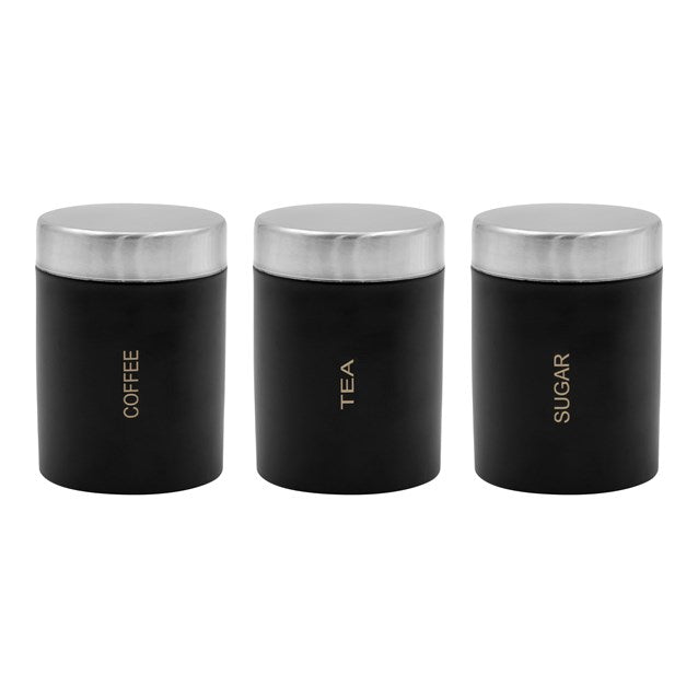 Blackmoor Tea Coffee Sugar Canisters