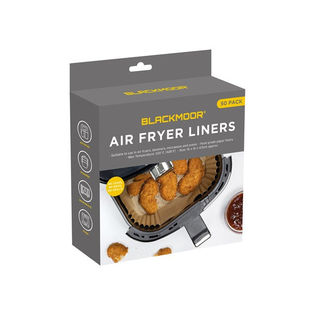 Blackmoor 50pcs Air fryer liners